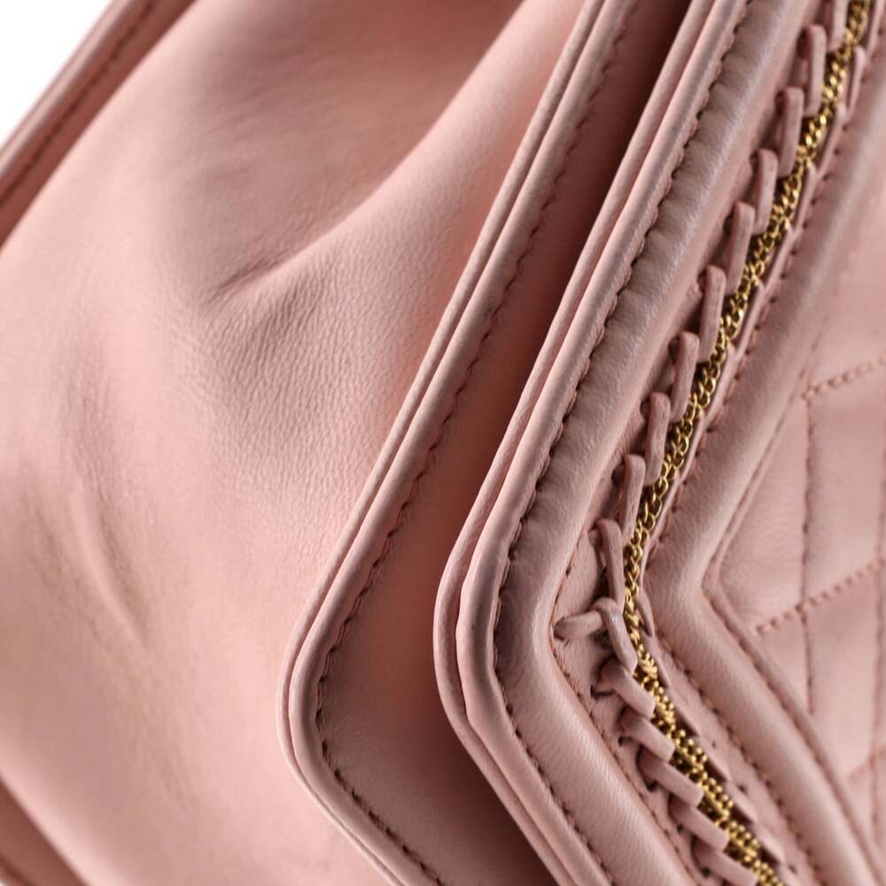 Chanel Boy Flap Bag Quilted Lambskin #228730C36B - Picture 7 of 8